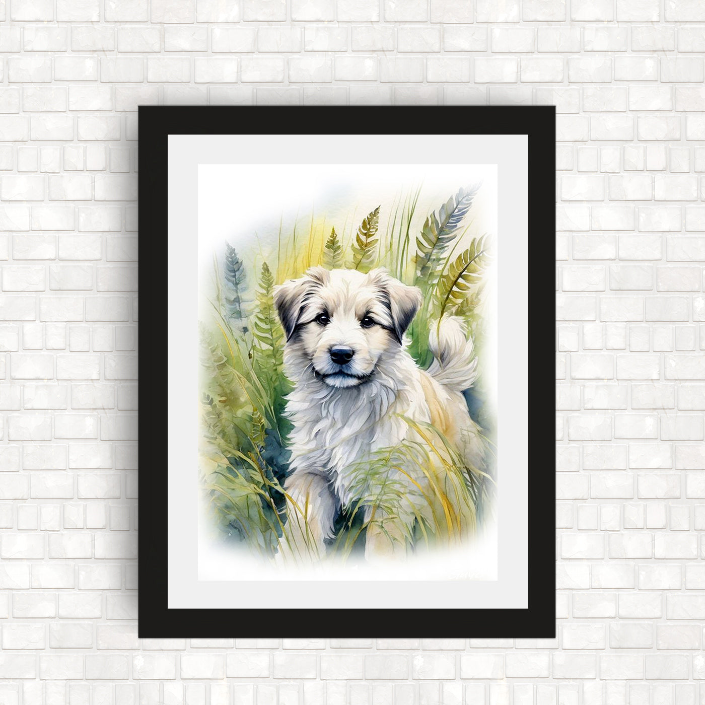 Tucker | Water Color Pet Portrait